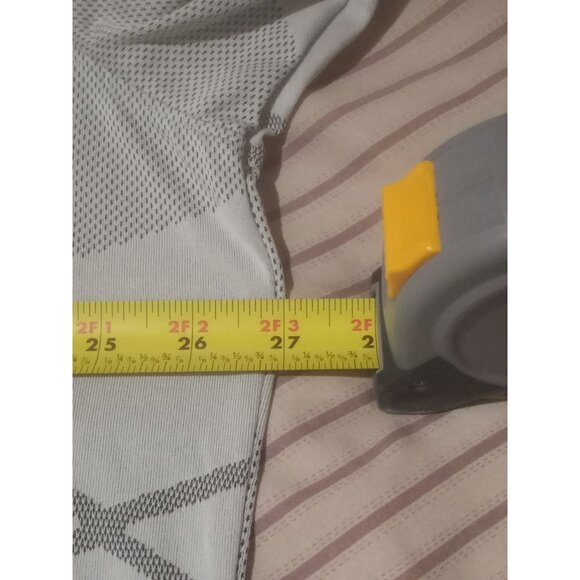 LSU Tigers Polo Shirt Men 2XL Gray Nike Golf Football Dri Fit Collar - Picture 12 of 13